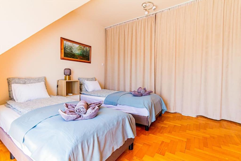 Roomy 80sqm At Center Free Parking Space, Ac & Balcony, Separate Ac In Four * בודפשט